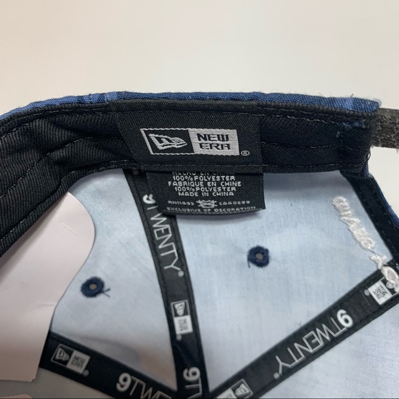 Redbull Signature Series 9Twenty New Era Hat Cap Strapback Blue Digicamo NWT - Picture 8 of 8